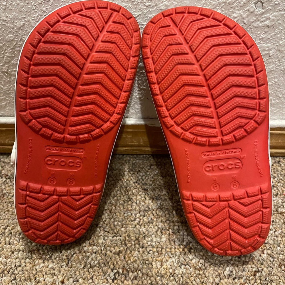 Disney Parks X  Minnie Mouse III Red Band Slip On‎ Crocs - Picture 8 of 9